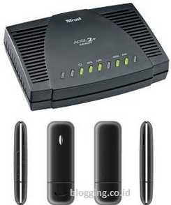 perbedaan modem dan router
