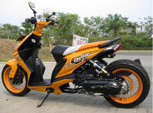 Modifikasi Motor Honda Beat
