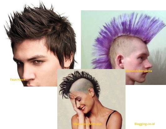 gaya rambut Mohawk
