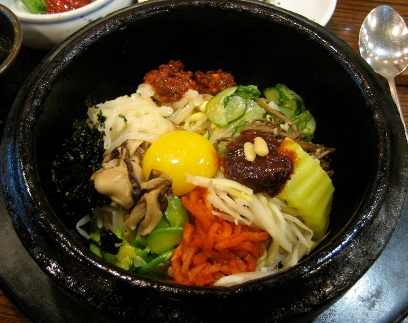 makanan khas korea Bimbimbap